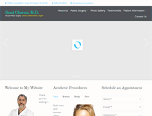 Tablet Screenshot of floridacosmeticsurgerymd.com